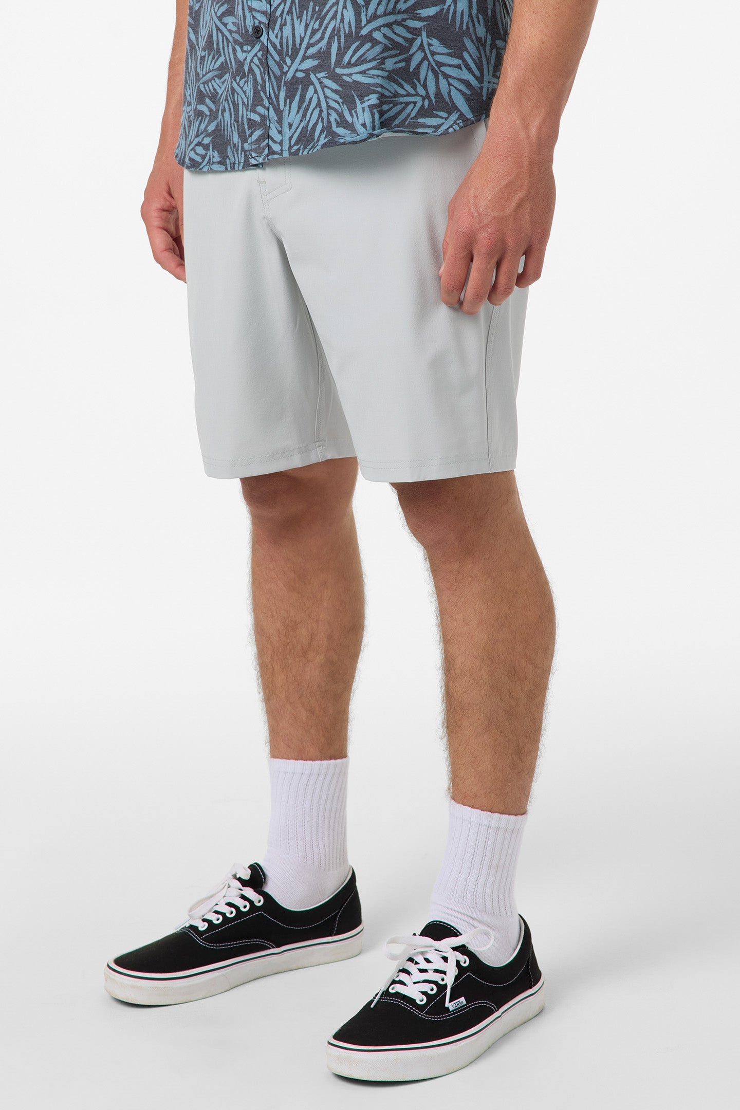 Reserve Heather 19" Hybrid Shorts - Heather High Rise