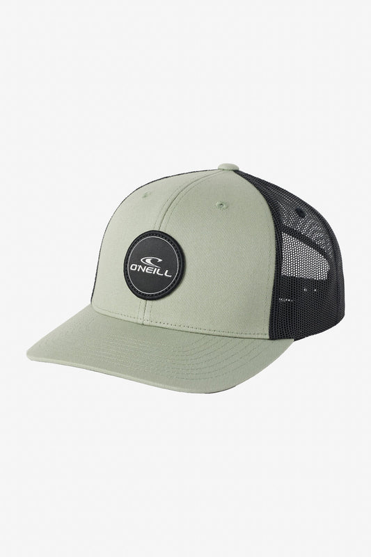 Logo Trucker Hat - Oil Green