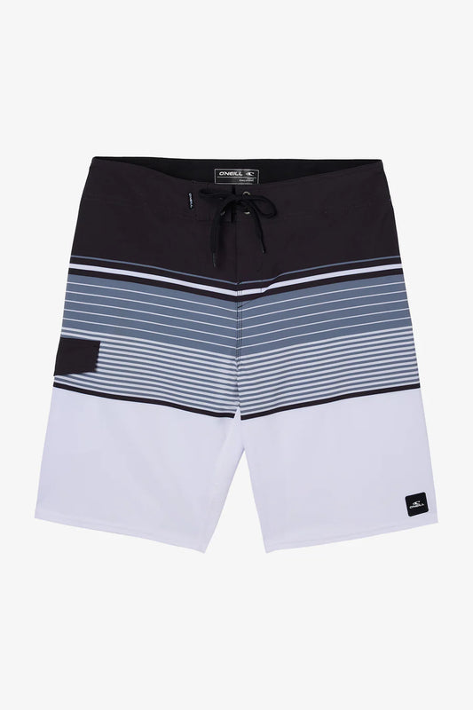 O'Neill Board Shorts - Lennox Stripe 21" - White
