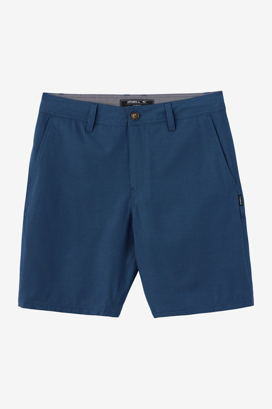 Reserve Light Check 19" Hybrid Shorts - Navy