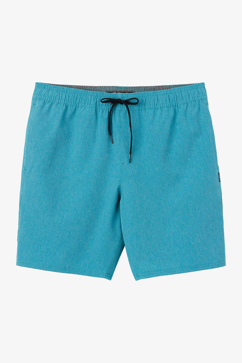 Reserve 18" Elastic Waist Hybrid Shorts - Heather Pagoda Blue