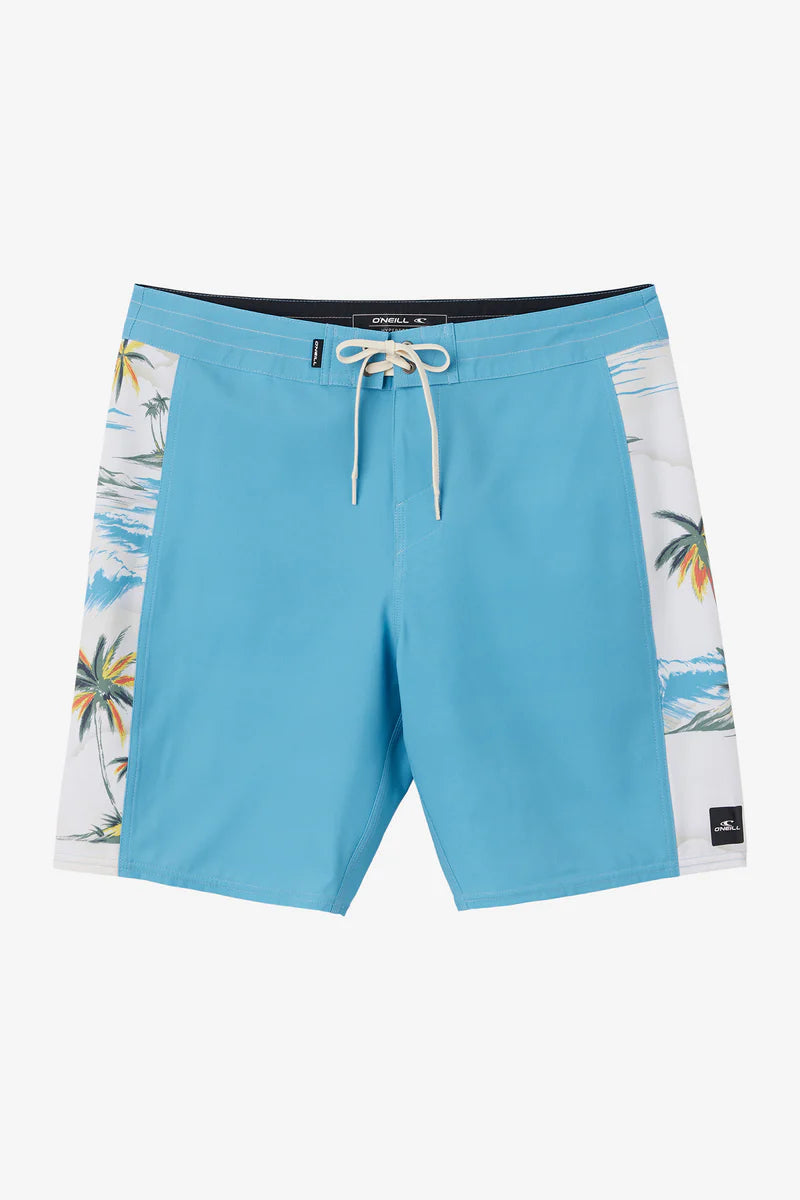 Hyperfreak Mysto Side Panel 19" Board Shorts - Blue Fade