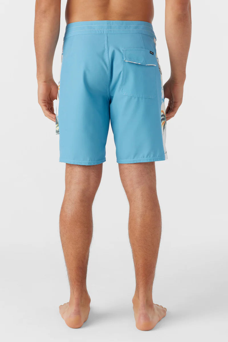 Hyperfreak Mysto Side Panel 19" Board Shorts - Blue Fade