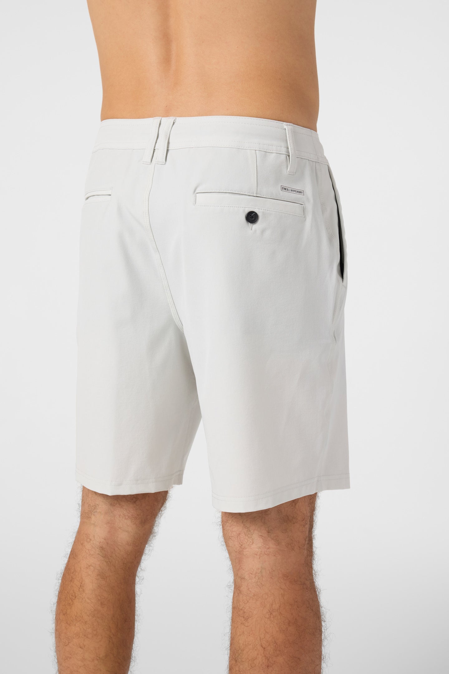 Reserve Heather 19" Hybrid Shorts - Heather Fog