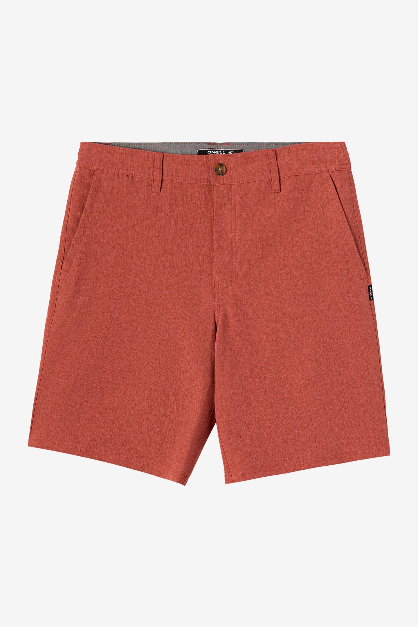 Reserve Heather 19" Hybrid Shorts - Heather Mahogany