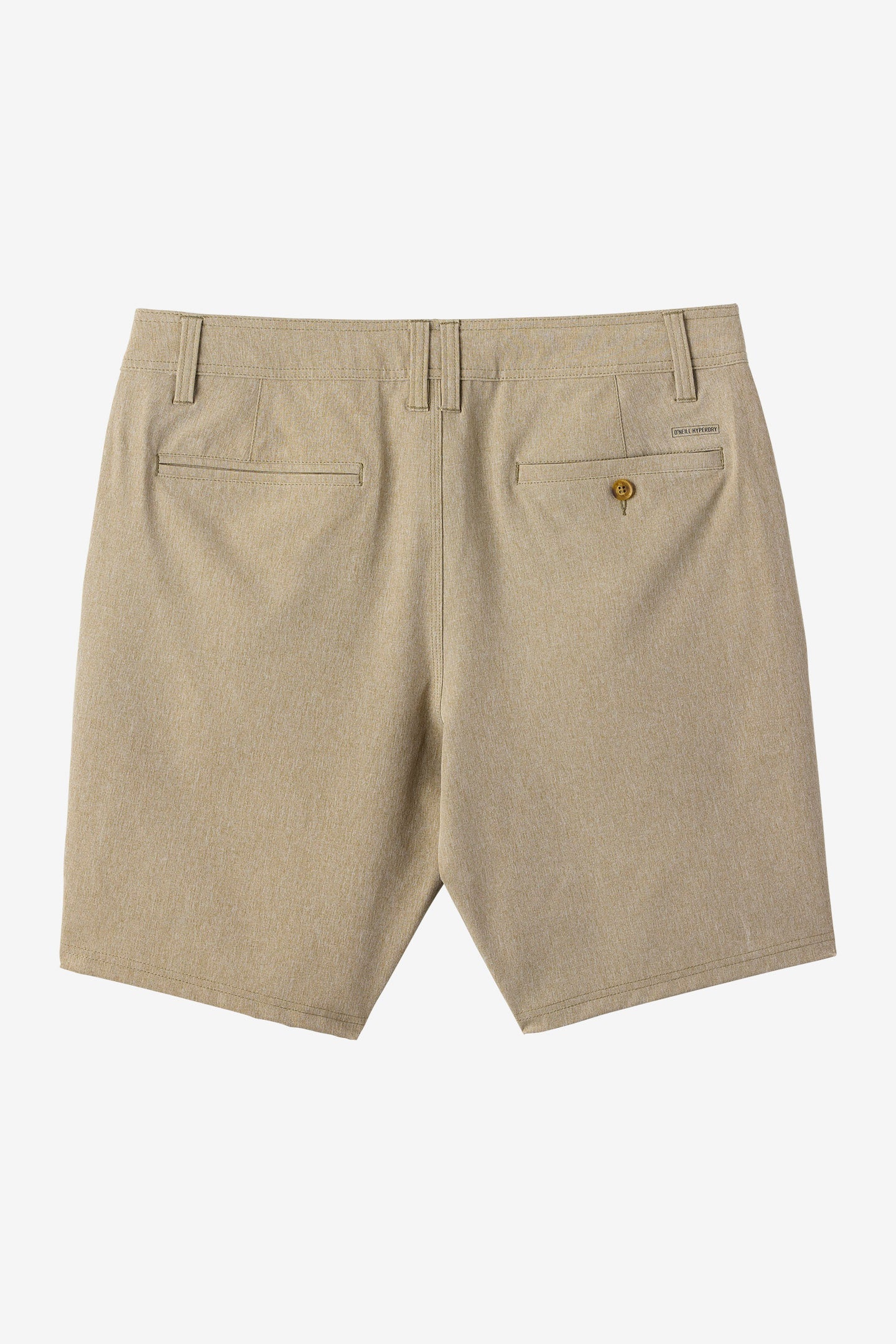 Reserve Heather 19" Hybrid Shorts - Heather Khaki