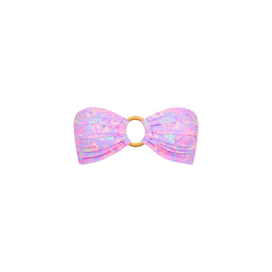 Strapless Bandeau Top - Lilac Love