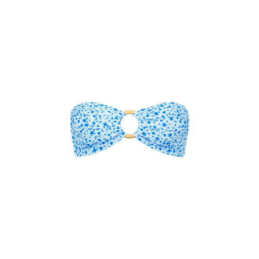 Strapless Bandeau Top - Dream Flower