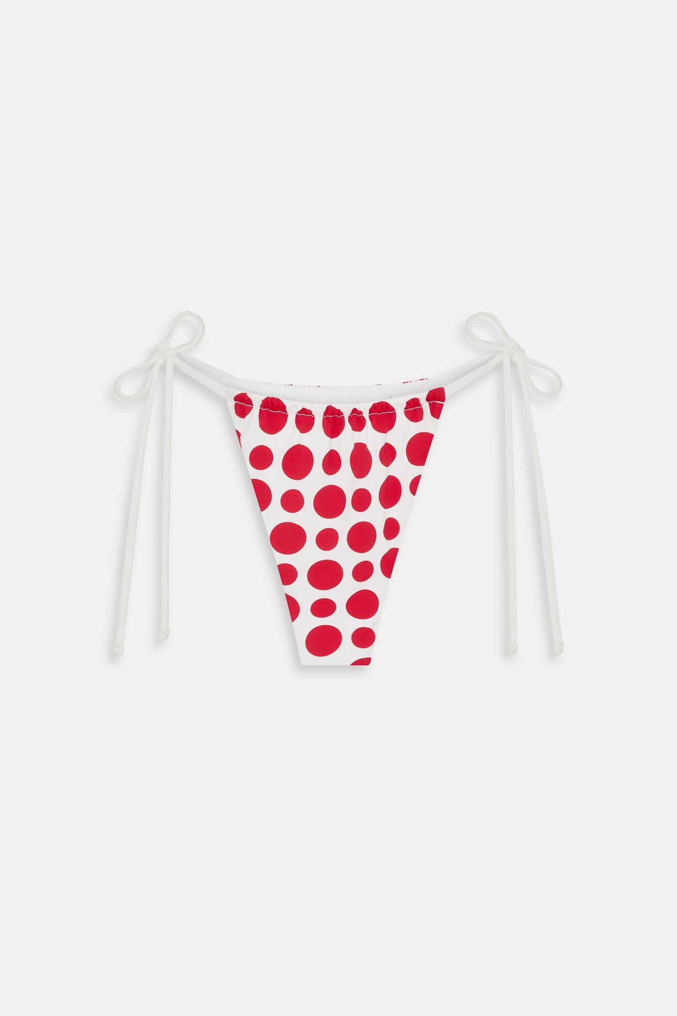 Tia Tie Side Bottom - Red Dottie