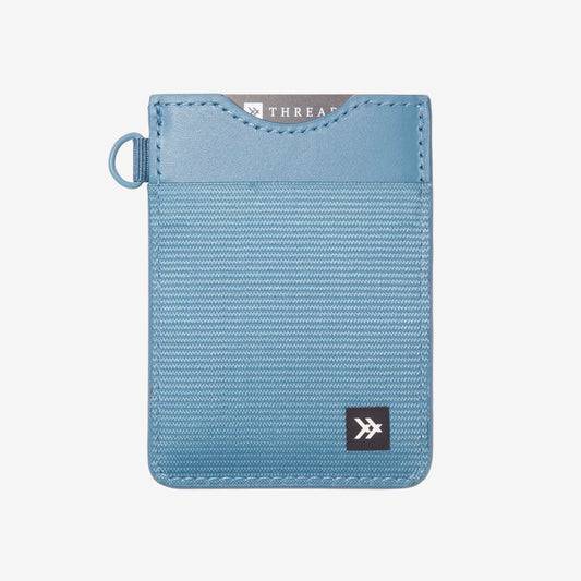 Vertical Wallet - Surf Blue