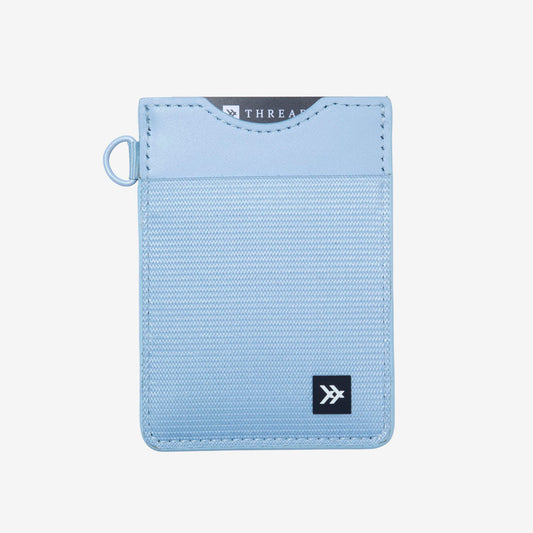 Vertical Wallet - Light Blue