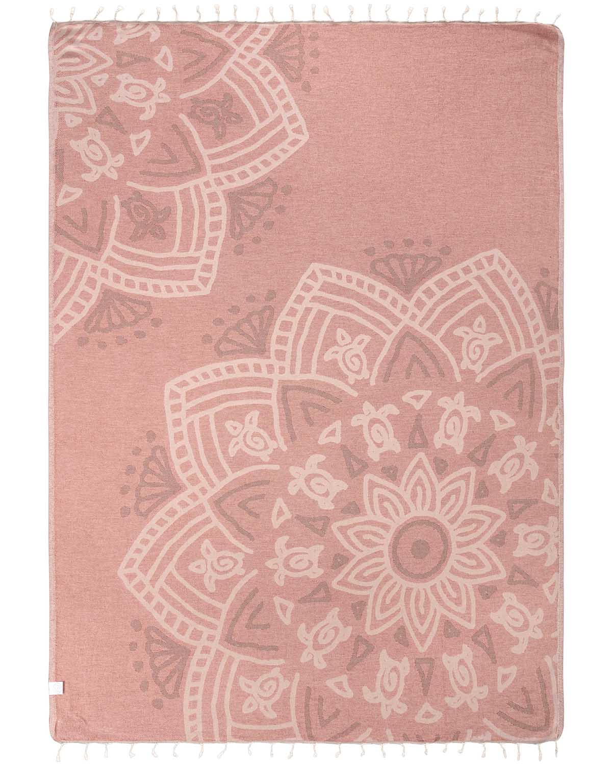 Large Turkish Towel - Bedarra (Dusty Pink)