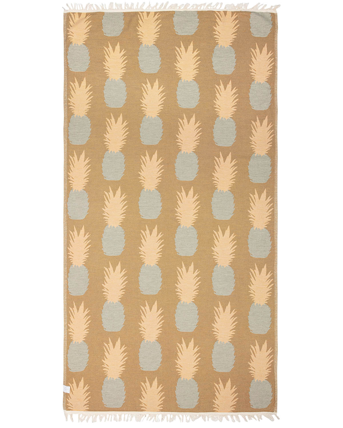 Turkish Towel - Pineapple (Natural)