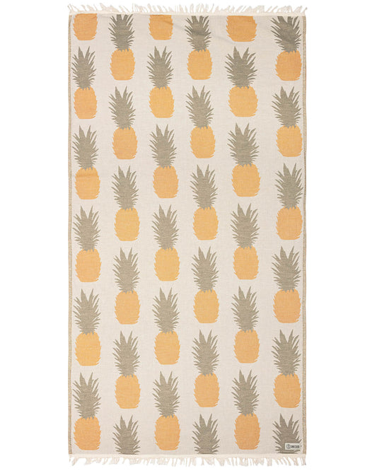 Turkish Towel - Pineapple (Natural)