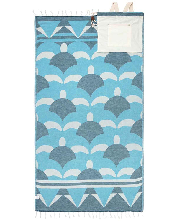 Turkish Towel Bag - Hatchling (Blue)