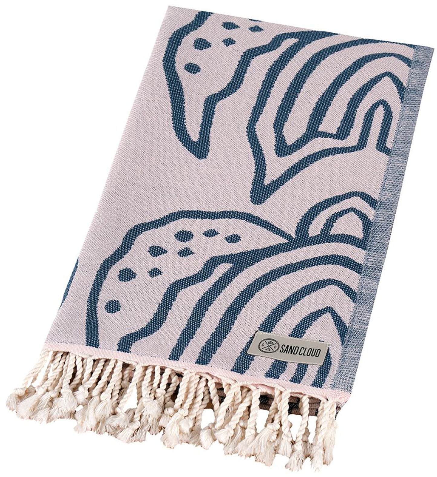 Turkish Towel - Turtle Island (Dusty Pink)
