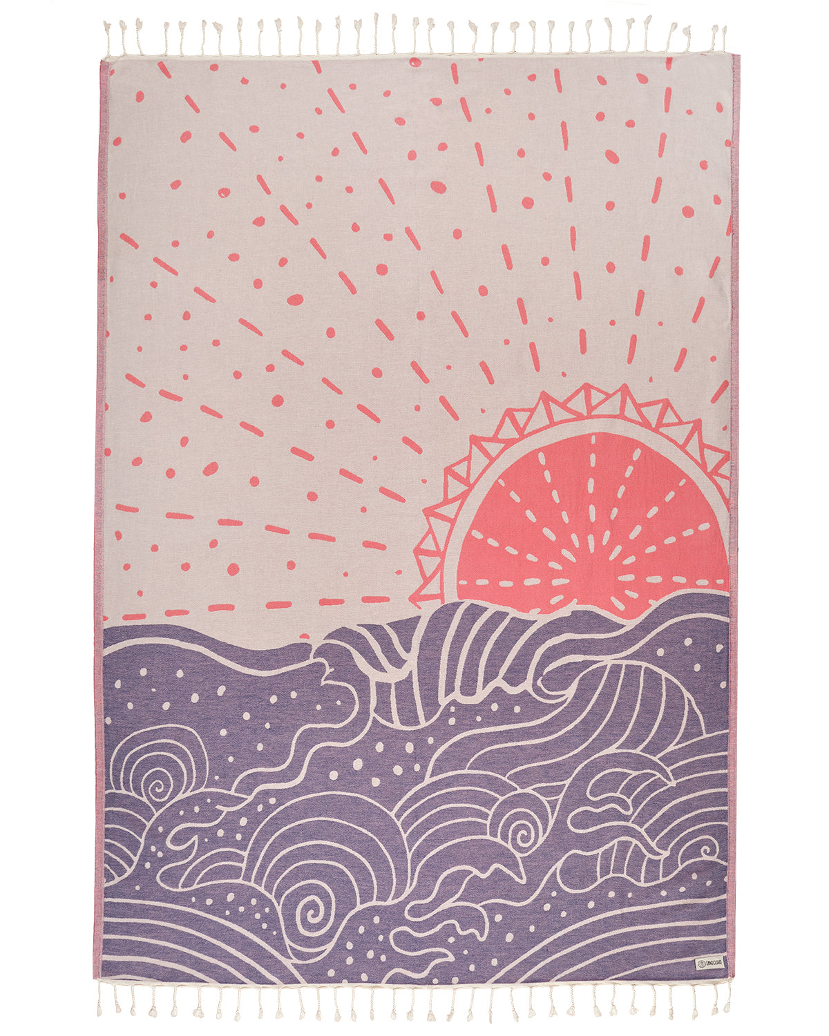 Large Turkish Towel - Eldoris (Skipper Blue)