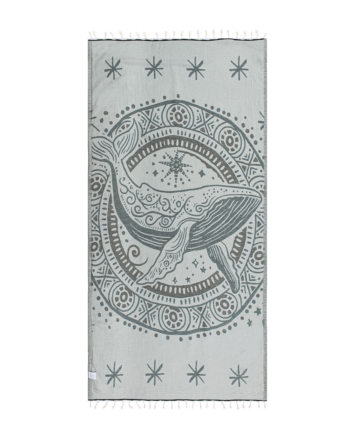 Turkish Towel - Ziggy the Whale (Legion Blue)
