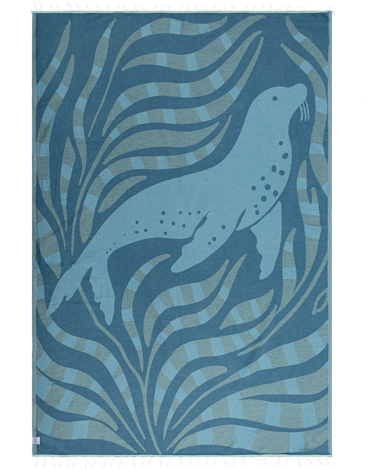 Large Turkish Towel - Freckles (Seaglass)