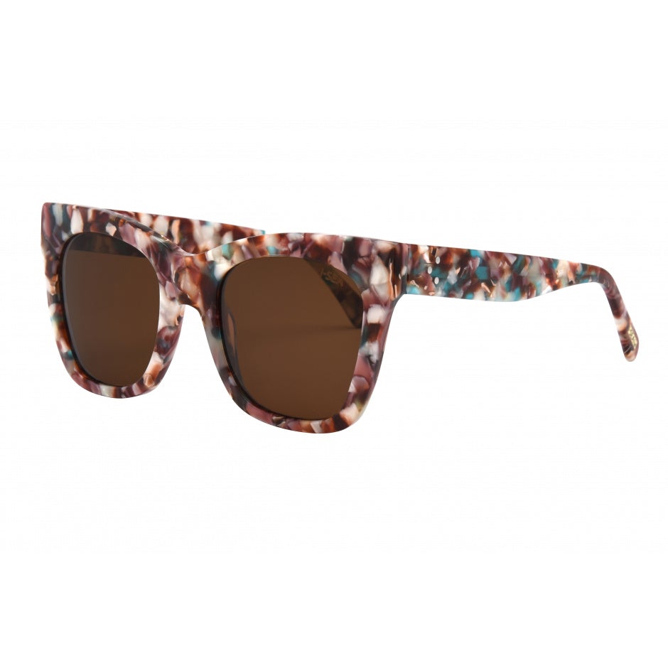 Billie Sunglasses - Pink Pearl/Brown