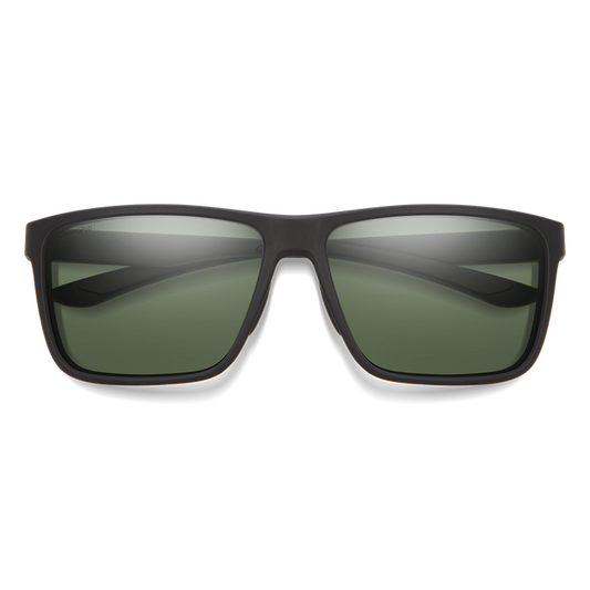 Smith Sunglasses - Riptide - Matte Black/ChromaPop Polarized Grey-Green