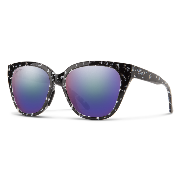 Era Sunglasses - Black Marble/ChromaPop Polarized Violet Mirror