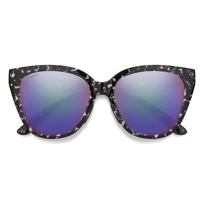 Era Sunglasses - Black Marble/ChromaPop Polarized Violet Mirror