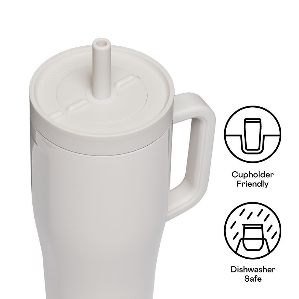 22 oz Leakproof Cruiser - Gloss Oatmilk