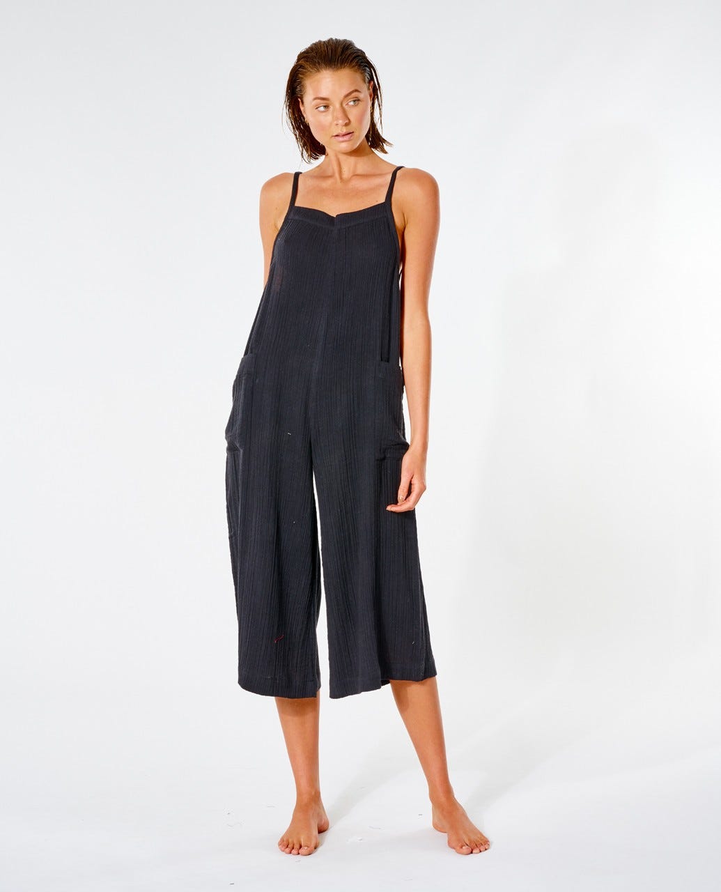 Premium Surf Jumpsuit - Black