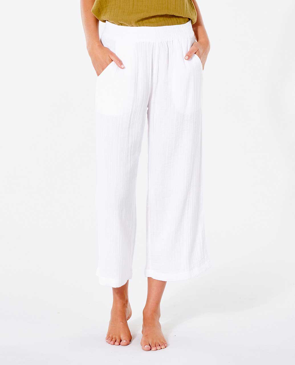 Premium Surf Beach Pants - White