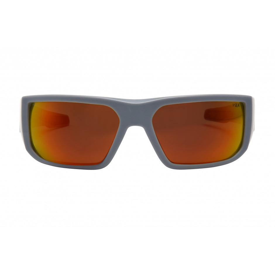 Greyson Sunglasses - Grey/Red