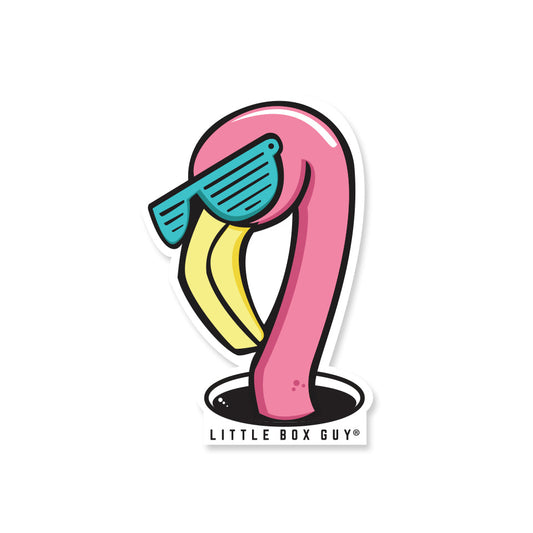 Sticker - Flamingo Hole In One
