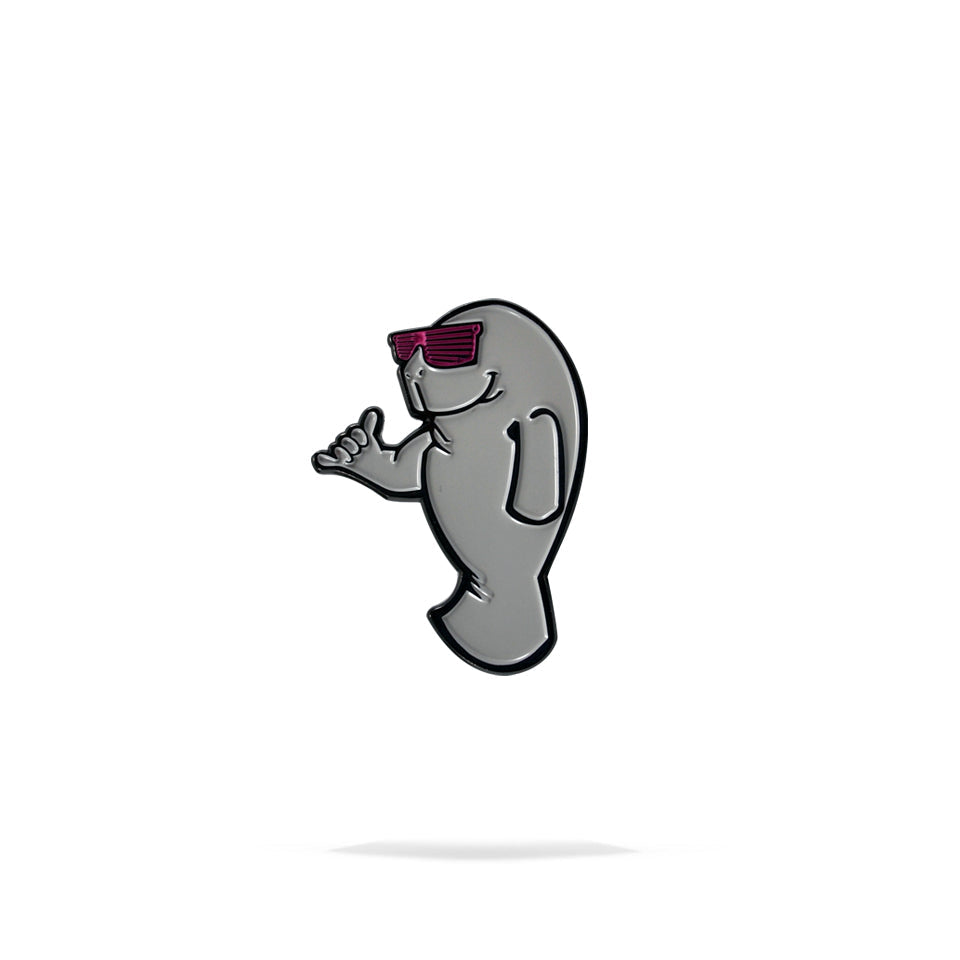 Enamel Pin - Manatee Shaka