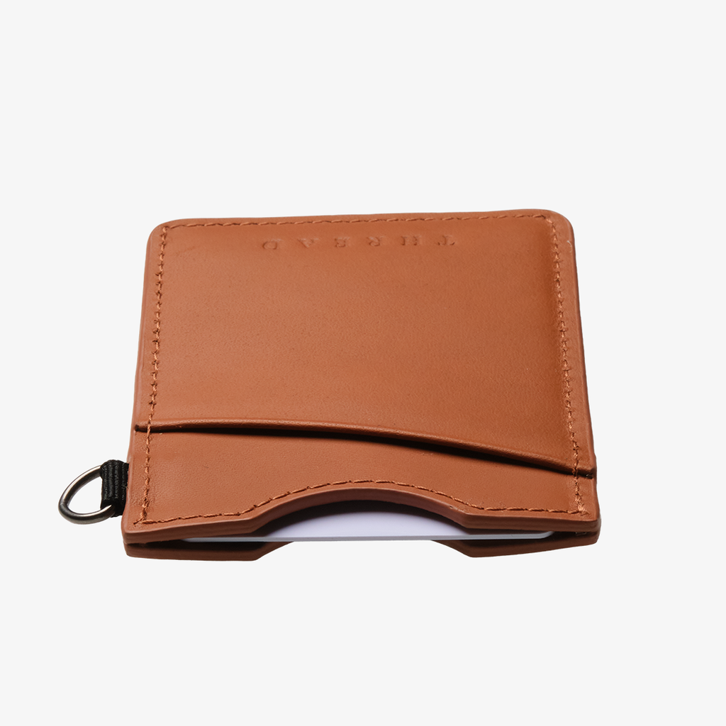 Vertical Wallet - Sand Dollar (Black)