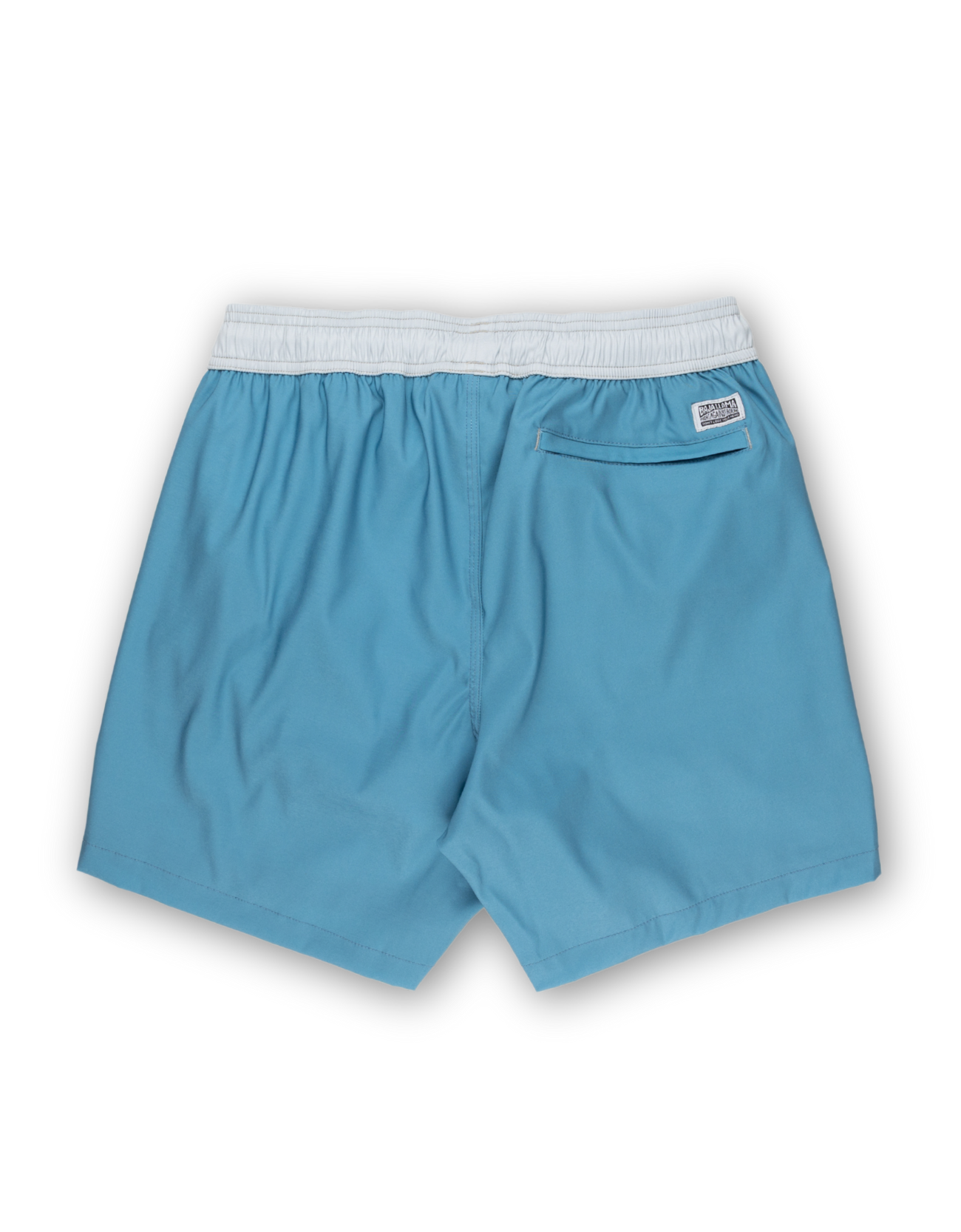 Neptune Elastic Waist Swim Shorts - Solid Sky Seeker