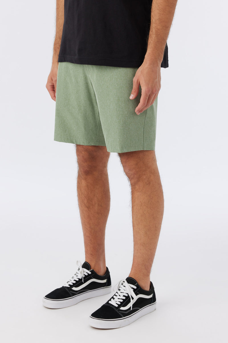 Reserve Heather 19" Hybrid Shorts - Sage