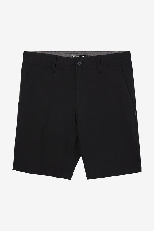 Reserve Light Check 19" Hybrid Shorts - Black