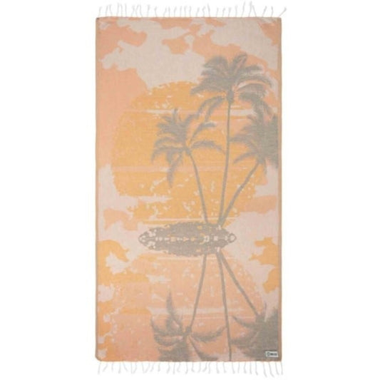 Sand Cloud Towel - Huntington - Peach