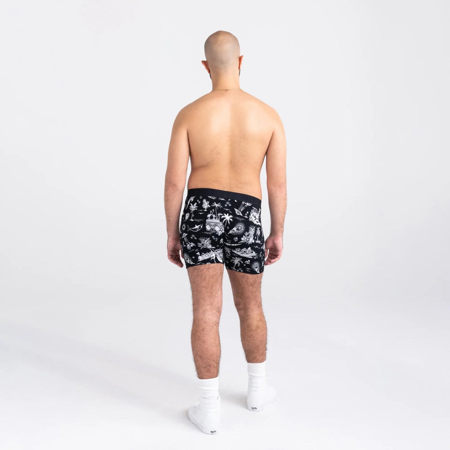 Ultra Boxer Brief - Black Astro Surf and Turf