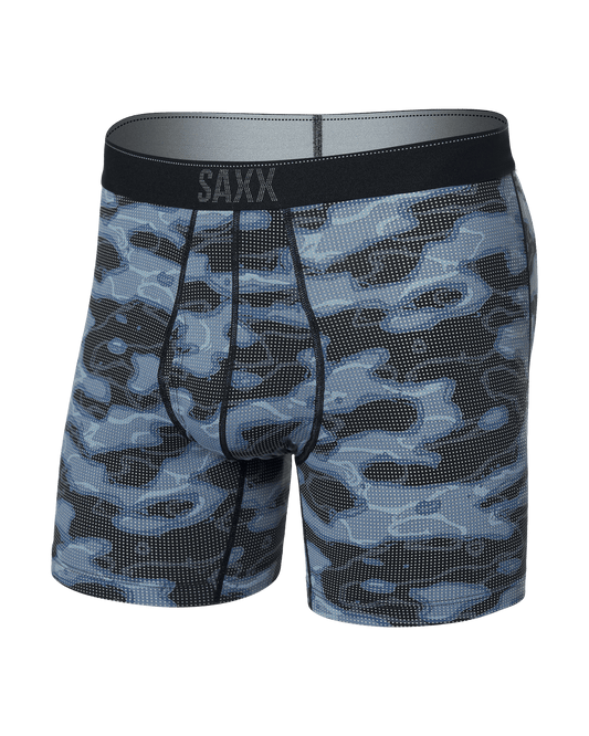Quest 5" Boxer Brief - Waterdrop Camo (Black)