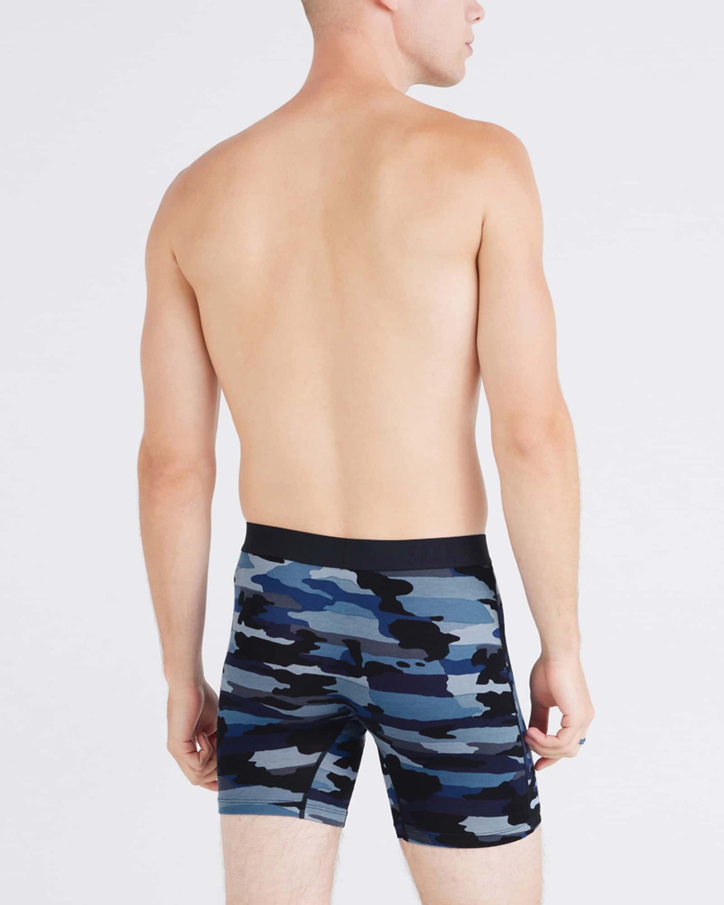 Vibe Xtra 6" Boxer Brief - Cloudbank Camo (Navy)