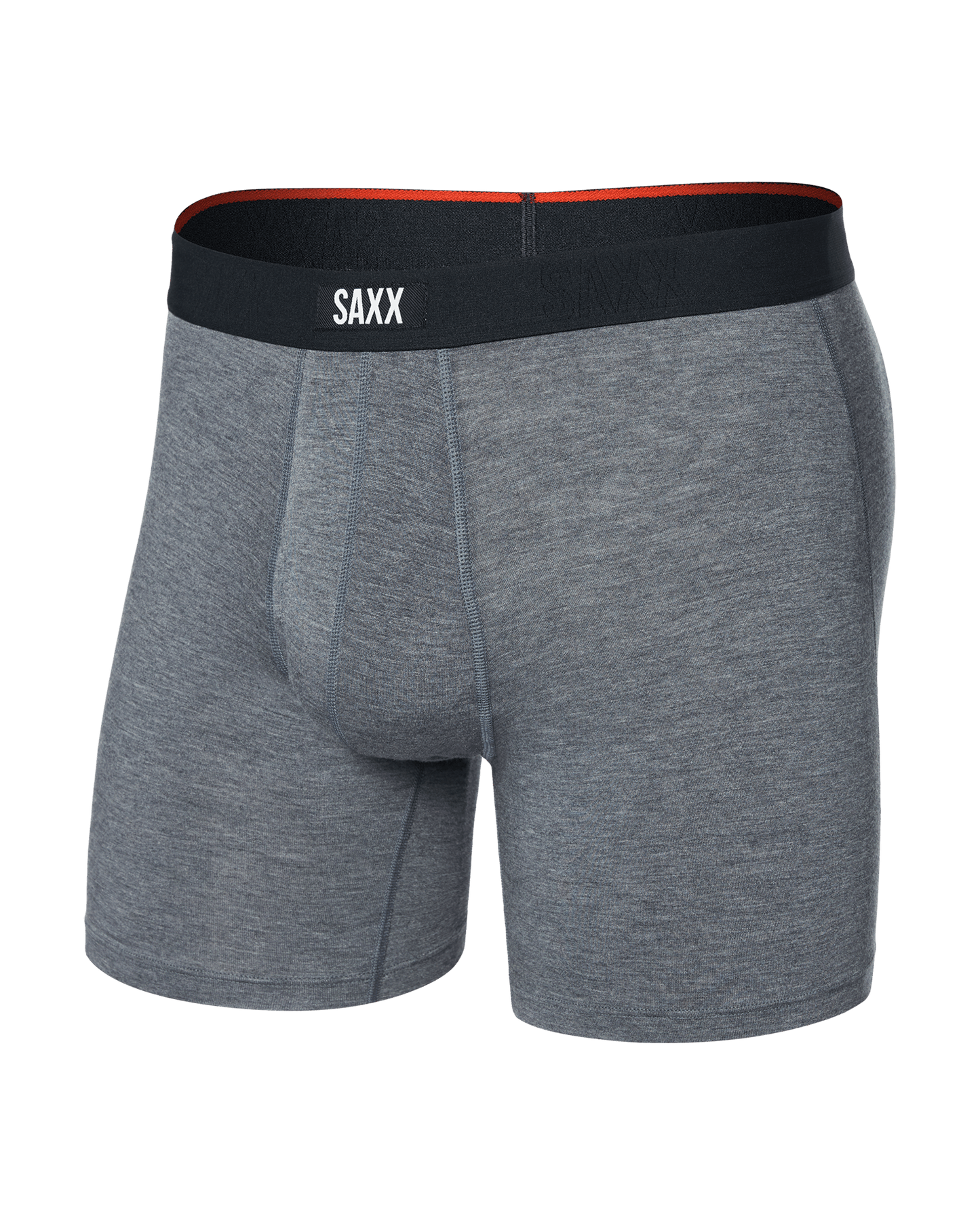 Vibe Xtra 6" Boxer Brief - Dark Grey Heather