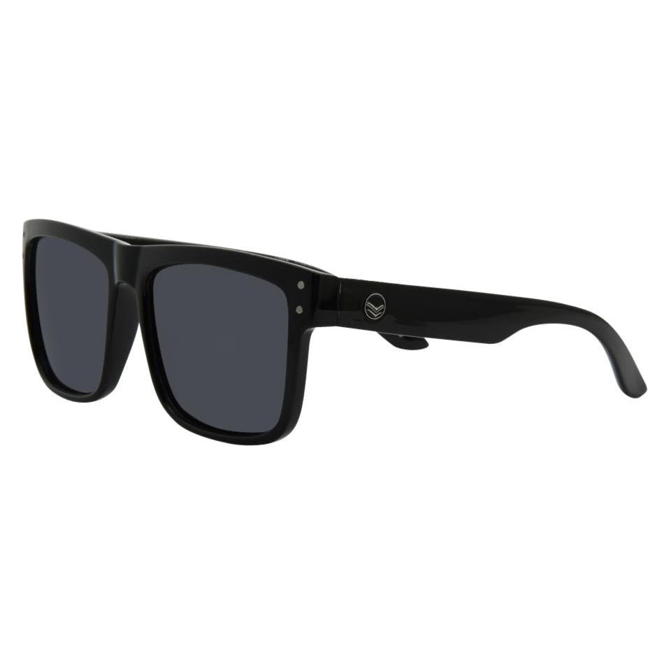 V-Lander Sunglasses - Black/Smoke