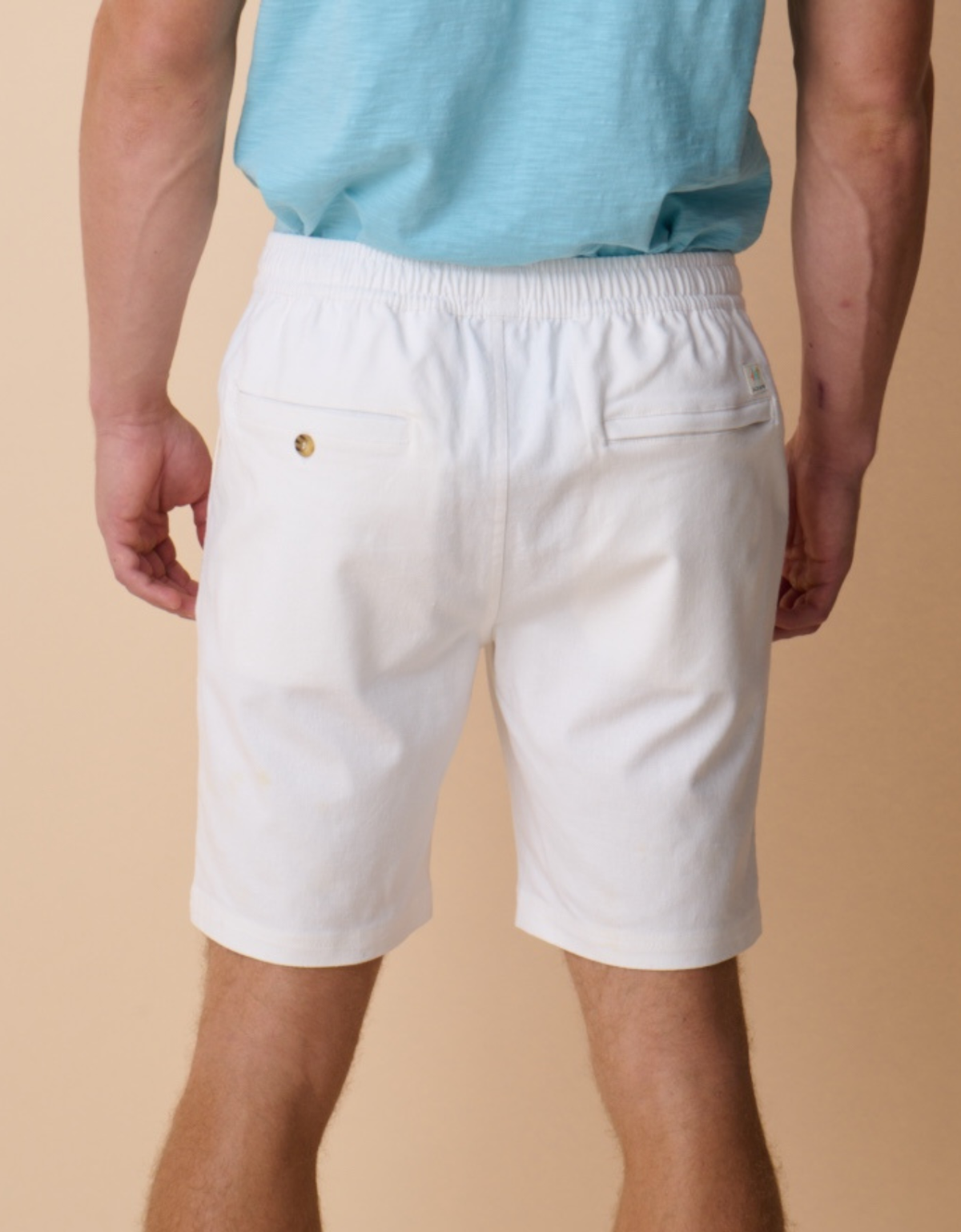 Too Breezy Linen Shorts - Peruvian White