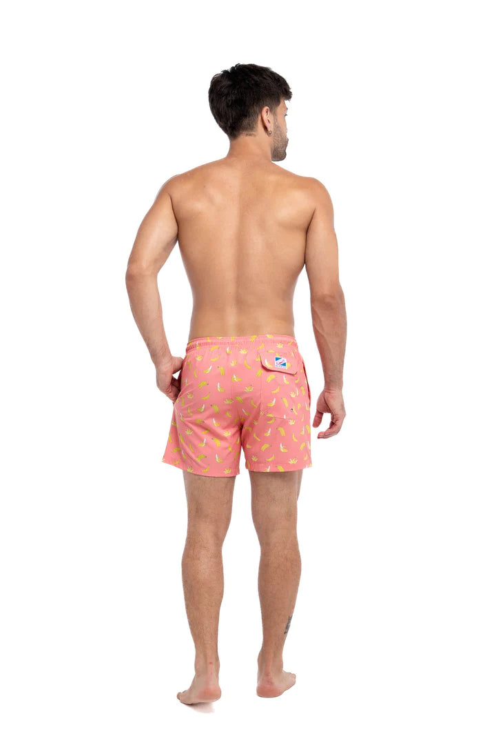 Men's Swimming Shorts with Compression Liner