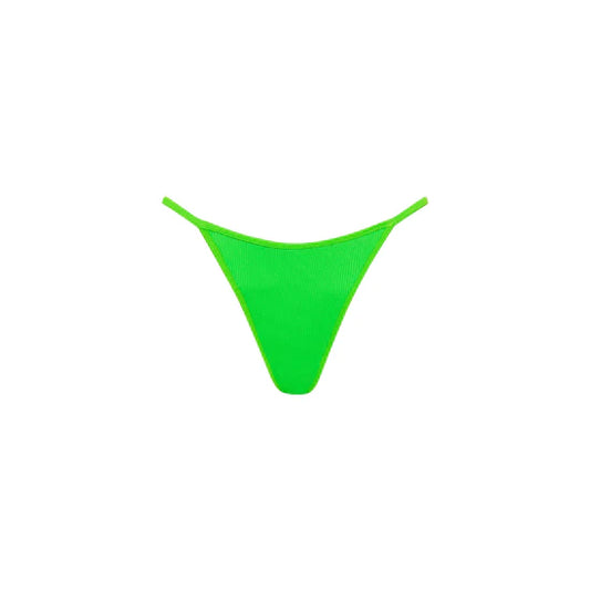 Tanning Thong Bottom - Peppermint Ribbed