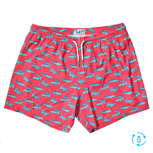 Classic Swim Shorts with Compression Liner - Pink Banana – NautiGirl  Beachwear