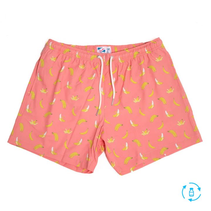 Classic Swim Shorts - Pink Bananas